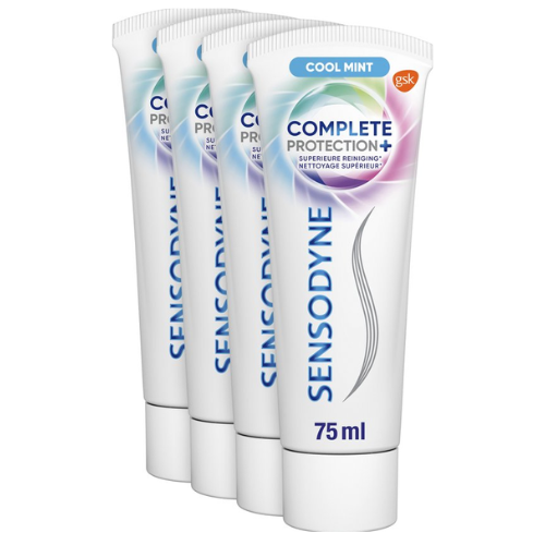 Sensodyne Complete Protection + Cool Mint toothpaste - value pack - 4x75 ml