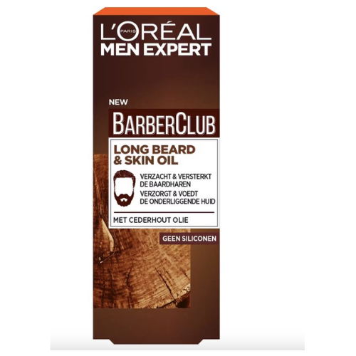 L'Oréal Paris Men Expert Barber Club Beard Oil for beard, moustache &amp; face - 30 ml - Limited Movember