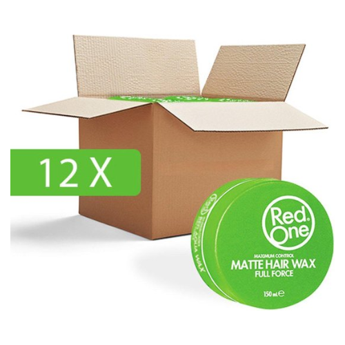 Red One Wax Matte Hair Wax - value pack 12 pieces
