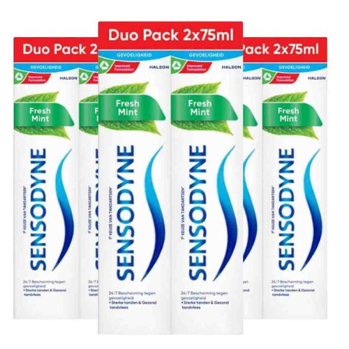 Sensodyne Toothpaste Fresh Mint DuoPack - 3 pieces