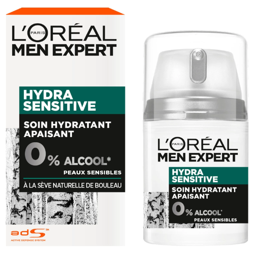 L'Oréal Men Expert Hydra Sensitive Face Cream - 50 ml - Sensitive Skin