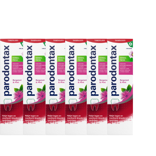 Parodontax Toothpaste Herbal Fresh - 6 x 75 ml
