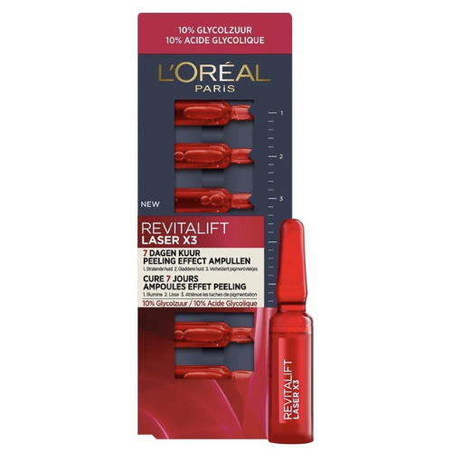 REVITALIFT Laser X3 Ampoules Effet Peeling Cure 7 Days