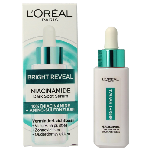 L'Oréal Paris Revitalift Bright Reveal Niacinamide Serum - Enriched with Melasyl - Against Pigment Spots &amp; Dull Skin - 30 ml