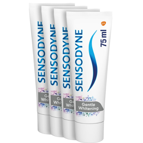 Sensodyne Gentle Whitening toothpaste for sensitive teeth 4 x 75 ml