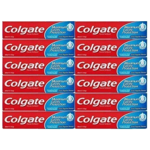 Colgate - Toothpaste - Maximum Cavity Protection -12 x 100ml