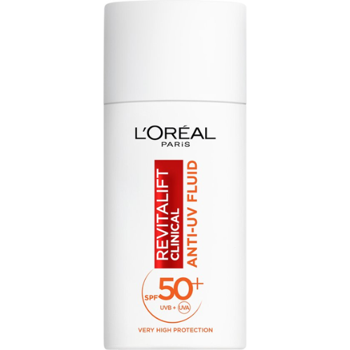 L'Oréal Paris Revitalift Clinical Anti-UV Fluid SPF 50 with Vitamin C* - Prevents the First Signs of Skin Aging - 50ml