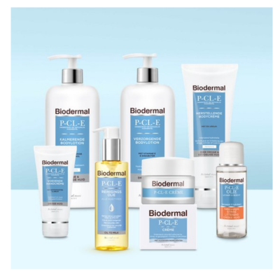 Biodermal P-CL-E Creme - Dagcreme - en nachtcrème met glycerine -gezichtscreme - Voordeelverpakking 2x100ml