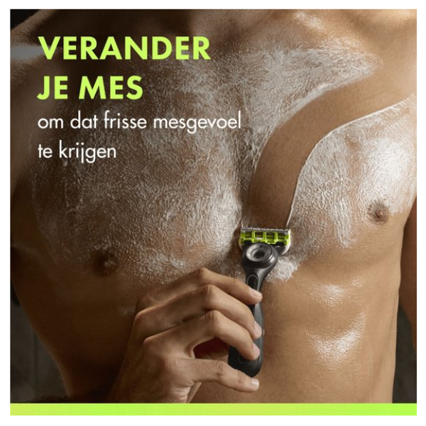Gillette Labs Body+ Intimate Scheermesjes - 8 stuks