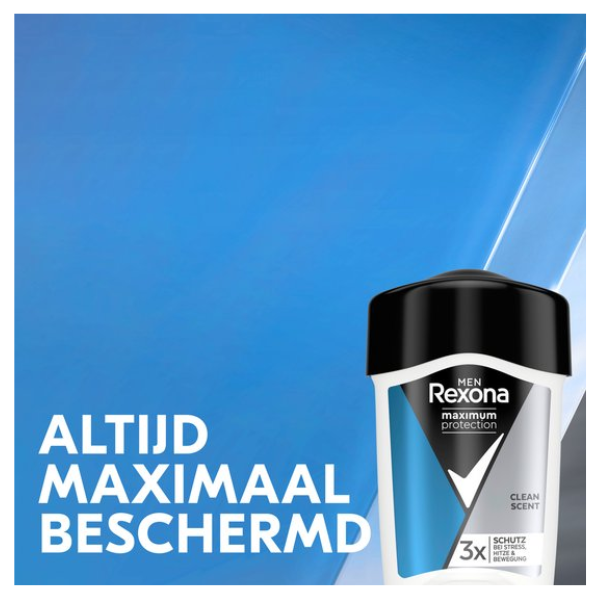 Rexona - Anti-Transpirant Deodorant Stick - Men Maximum Protection -  Voordeelverpakking 12 x 45 ml