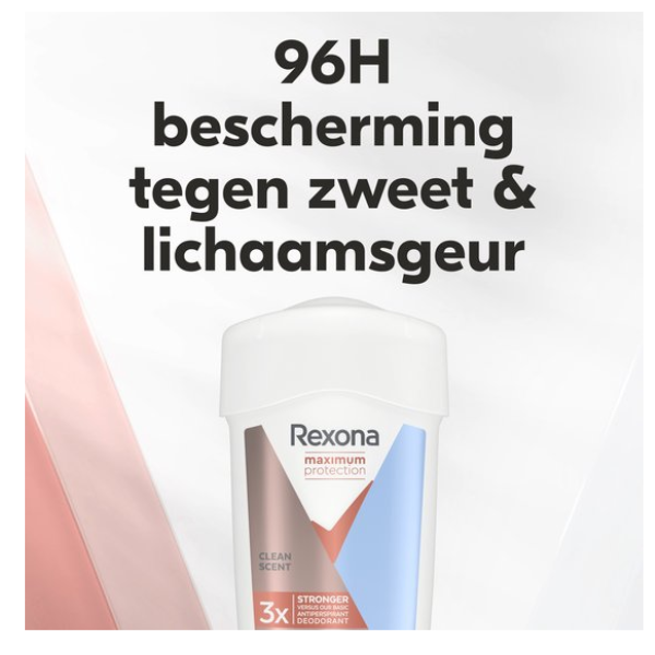 Rexona - Anti-Transpirant Deodorant Stick - Women Maximum Protection - Voordeelverpakking - 12 x 45 ml