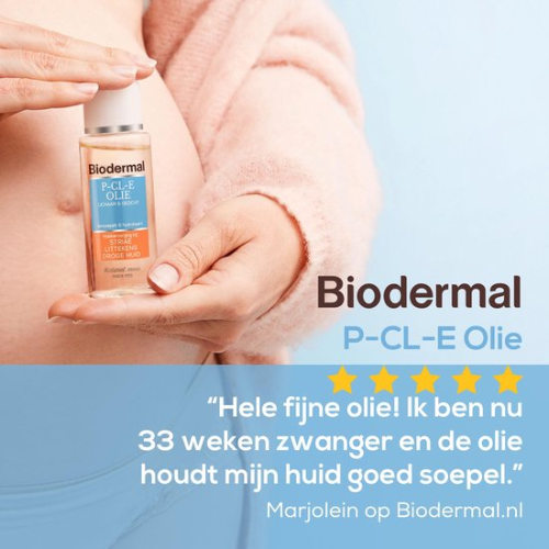 Biodermal P-CL-E Oil - Skin oil - Skin care for stretch marks, scars and dry skin - Skin oil 75 ml