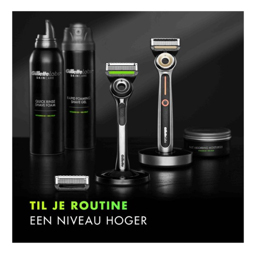 Gillette Refills For GilletteLabs - Exfoliating Bar And Heated Razor - 9 Razor Blades