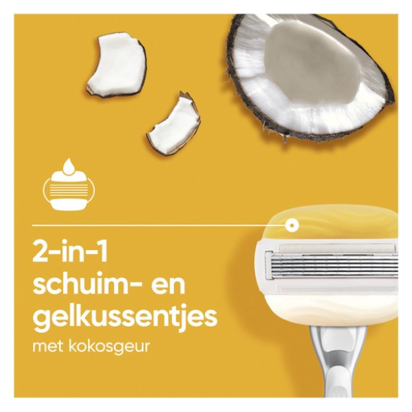 Gillette Venus Pro ComfortGlide Coconut Scheermesjes Voor Vrouwen - Handvat + 8 Scheermesjes