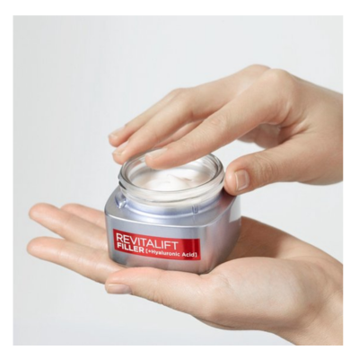 L’Oréal Paris Revitalift Filler Dagcrème - Verouderende huid, Gecombineerde huid, Normale huid, Gevoelige huid - 50ml