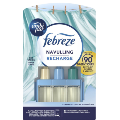 Ambi Pur Luchtverfrisser - Fris Linnen - Navul - 20 ml