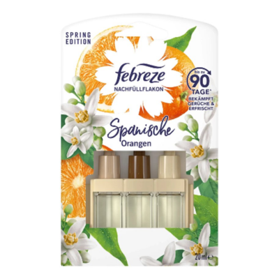 Ambi pur Febreze Spaanse Sinaasappel Luchtverfrisser Navulling - Lentegeur Luchtverfrisser -  Limited Edition - 20ml