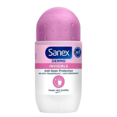 Sanex - Deodorant - Roller - pH Balance Dermo - Invisible - 50ml