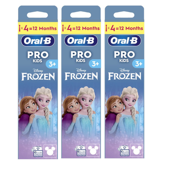 Oral-B Pro Kids Opzetborstels - Met Disney Frozen - 12 Stuks