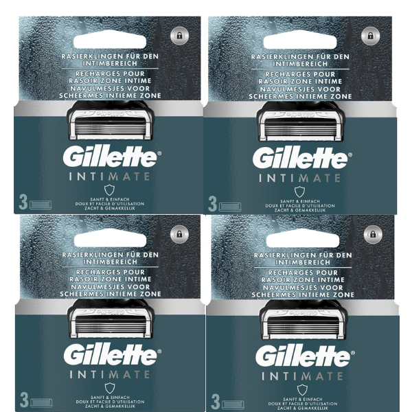 Gillette Intimate - Voor de intieme zone - 12 Scheermesjes