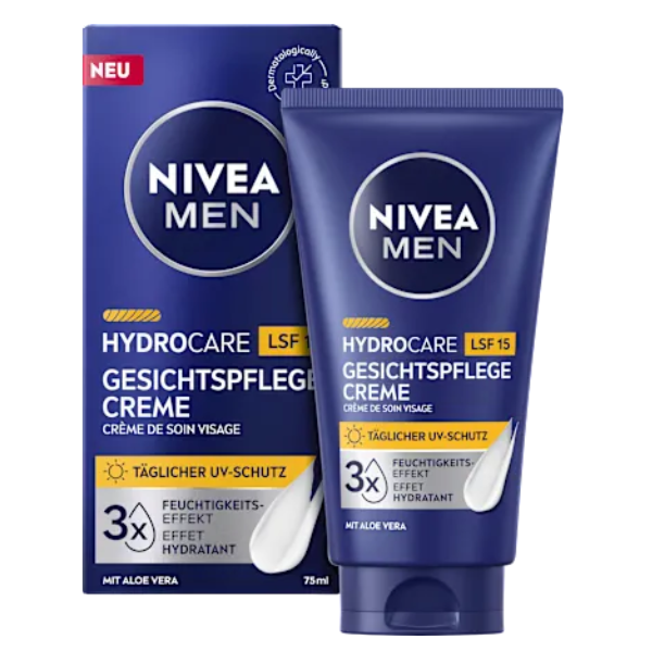 Nivea Men Gezicht crème  HydroCare LSF 15 - 75 ml