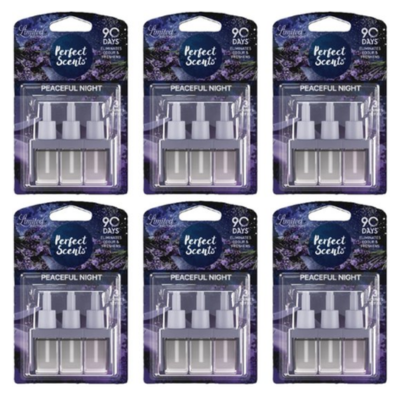 Perfect Scents 3Volution Navulling Peaceful Night - 6 x 20 ml