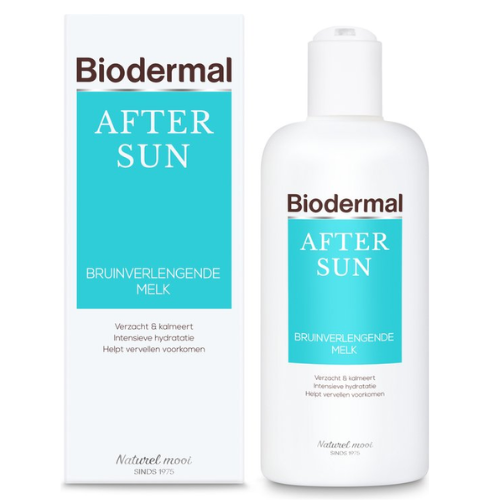 Biodermal Aftersun Tan extending milk - aftersun with soothing panthenol (provitamin B5) - 200ml