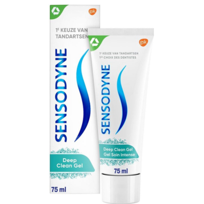 Sensodyne Tandpasta Deep Clean Gel 75 ml