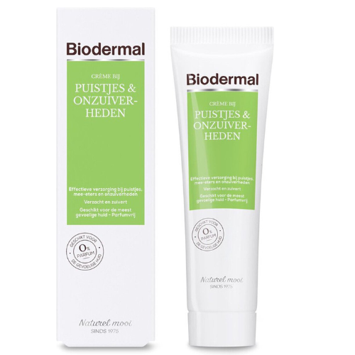 Biodermal Cream for pimples and impurities - Day cream - Pimple cream - 30ml