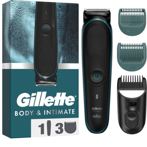 Gillette Intimate Trimmer - Intimate Area Trimmer For Men - Waterproof